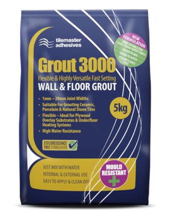 Grout 3000 - exterior grout for porcelain tiles