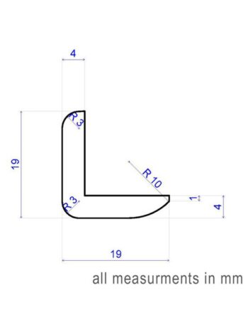 L-Bead ‘A’ - 19x19x2700mm 2