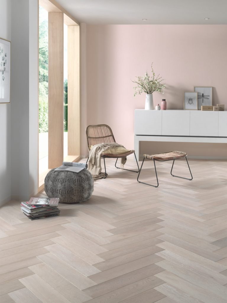 Oslo Herringbone Natural - 15x125x625mm 2
