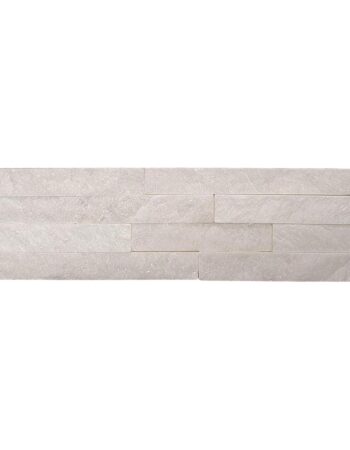 QUARTZ SPLIT FACE BLANCO MATT 100X360mm