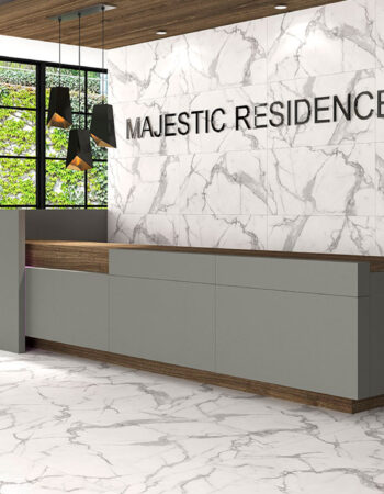 Majestic White Polished Showroom