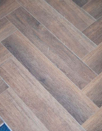 Ft9287-5 Spc Herringbone Chestnut Brown 6mm V2