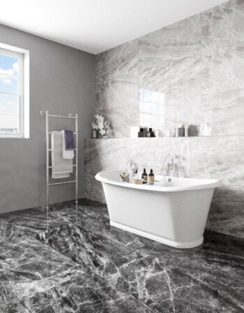 Jefferson Light Grey, Anthracite Polished ShowRoom