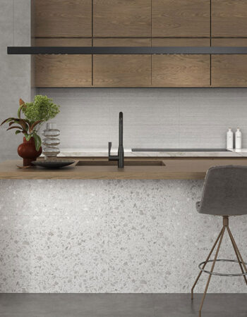 Dorian Showroom Gris Gloss Ceramic Tile 1