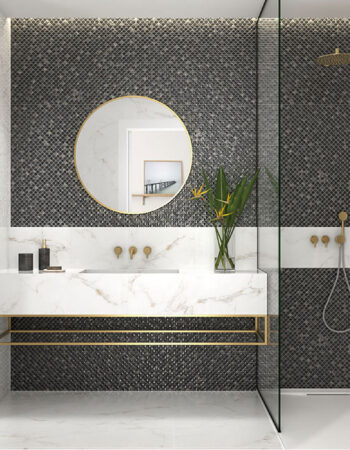 Lucia Showroom White Gloss Ceramic Tile