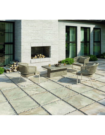 Valais Lifestyle Beige Matt R11 Porcelain Paver Outside