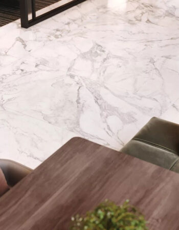 Arabescato 600x600x9mm, 600x1200x10mm Polished Rectified Porcelain