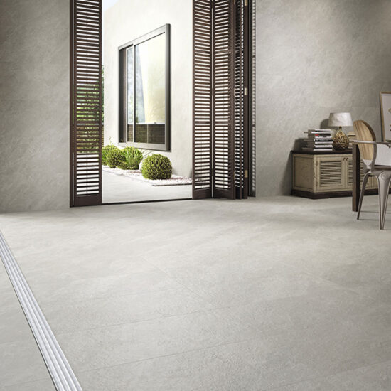 Boston Grey Roomset Porcelain Tile 1