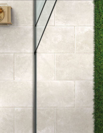 Portofino Bianco Lifestyle Antiqued Porcelain Paving Tile