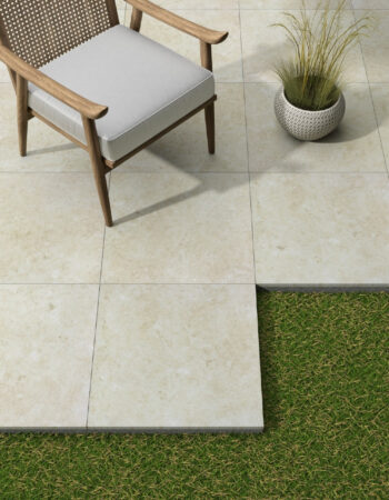 Beige Travertine Effect Lifestyle Matt R11 Rectified Porcelain 600x600x20mm 1
