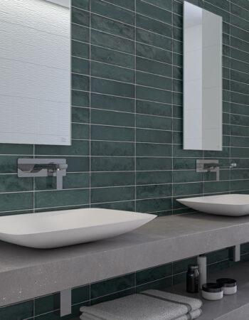 Drop Emerald Bathroom Showroom Ceramic Tile