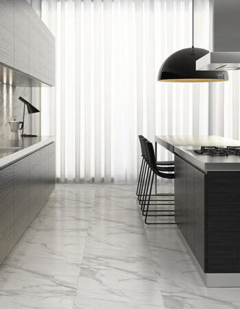 Taj Mercury Roomset White Polished Porcelain Tile