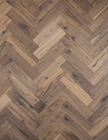 Zb205 Black Walnut Herringbone 14x90x360mm Engineered V1