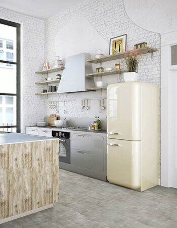 Luvanto Click Showroom Weathered Concrete 4x300x600mm Vinyl Floor