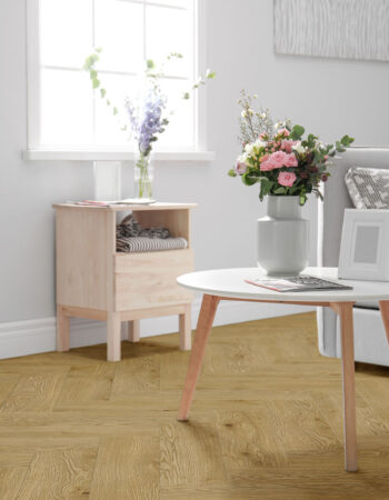 Luvanto Click Herringbone Showroom Country Oak 4x149x596mm Vinyl