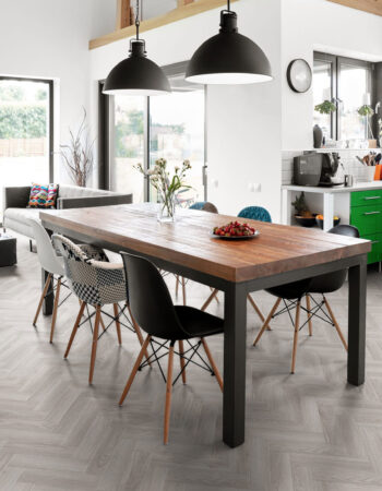 Luvanto Click Herringbone Showroom Pearl Oak 4x149x596mm Vinyl 1