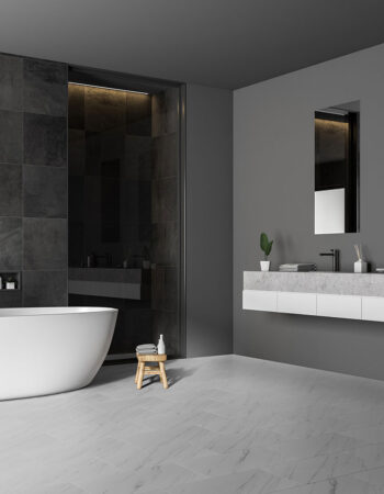 Luvanto Design Showroom Carrara White 2.5x305x610mm Vinyl