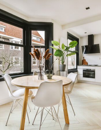 Luvanto Design Showroom Contemporary Herringbone White Oak 2.5x76.2x304.8mm Vinyl