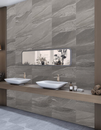 Bellagio Showroom 300x600mm Grey Matt Porcelain Tile