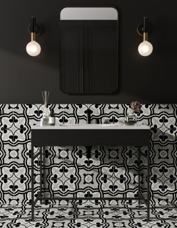 Form Ice Baroque Lifestyle 200x200x8mm Matt Porcelain Tile