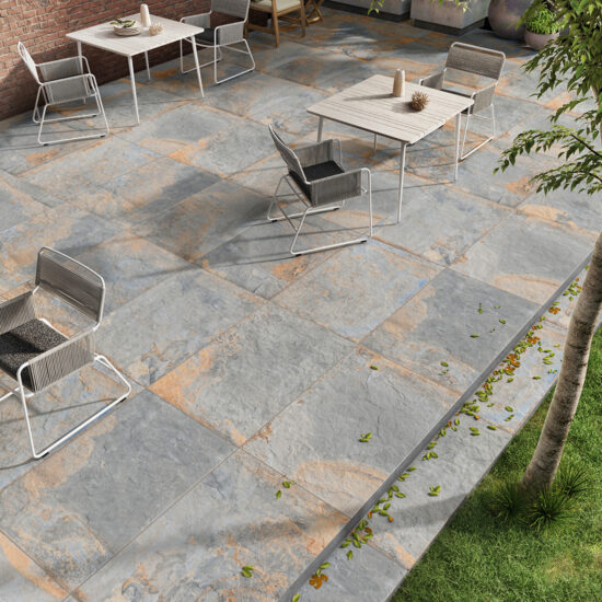 Vietnam Gold Lifestyle 600x900x20mm Ash Matt R11 Porcelain Paver