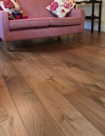 Staki Cuba Smoked Rustic Lacquered 15x180x2400mm Showroom