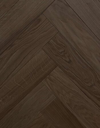Staki Ebony Herringbone Rustic Led Oil 15x100x500mm