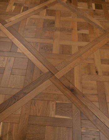Versailles Panel Brushed Smoked Lacquered Oak ShowRoom 20x800x800mm