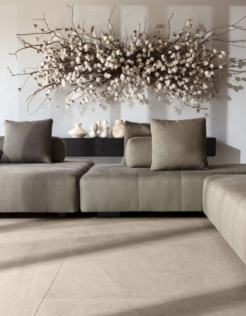 Folk 900x900mm Desert Matt Porcelain Tile Showroom 1