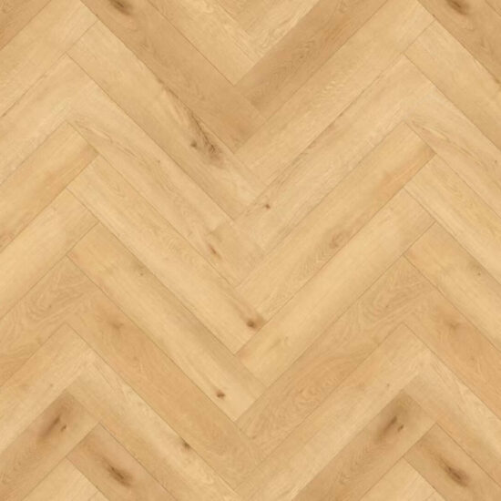 Laminate Herringbone Natural Oak 12x101x606mm Fhlh121