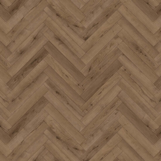 Laminate Herringbone Smoked Oak 12x101x606mm Fhlh336