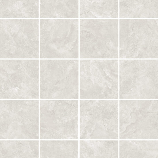 Mystical 600x600mm Bianco Matt Cross Cut R10 Porcelain Tiles Faces