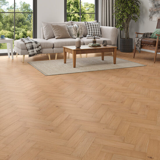 Gillingham Engineered Oak 14x90x300mm Showroom