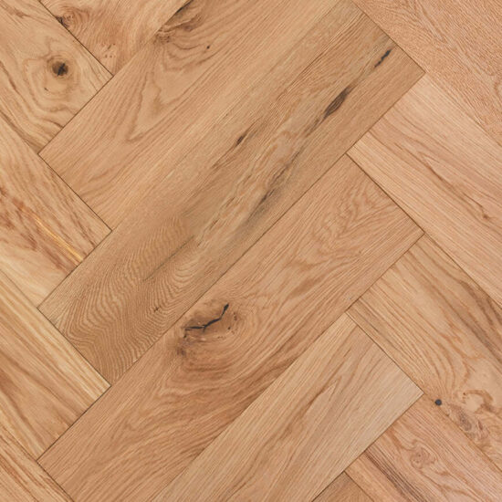 Hatfield Engineered Herringbone Oak 15x125x600mm