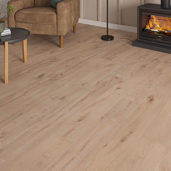 Whiteleaf Engineered Oak 14x190x1900mm Showroom 1