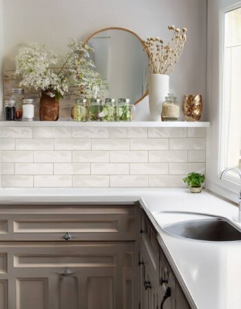 Bumpy Gloss Ceramic Wall Tiles Showroom 10