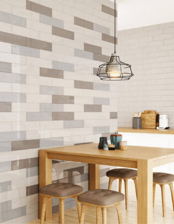 Bumpy Gloss Ceramic Wall Tiles Showroom 7