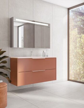 Color Plain Matt Porcelain Tile Showroom 2