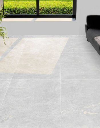 Flexstone Full Body Porcelain Silver Showroom Tile