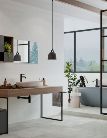 Dart Blanco Matt Relief Showroom