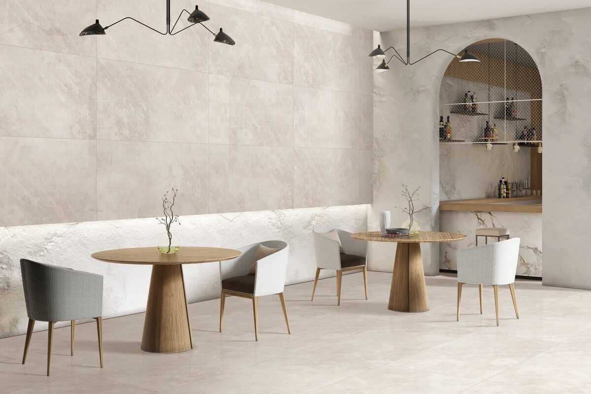 Flurry White Showroom